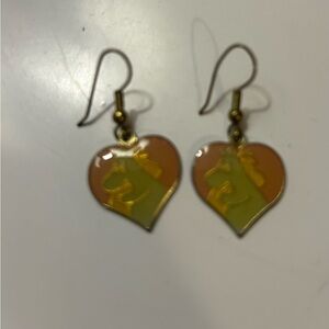 Heart-Shaped Moomin Earrings